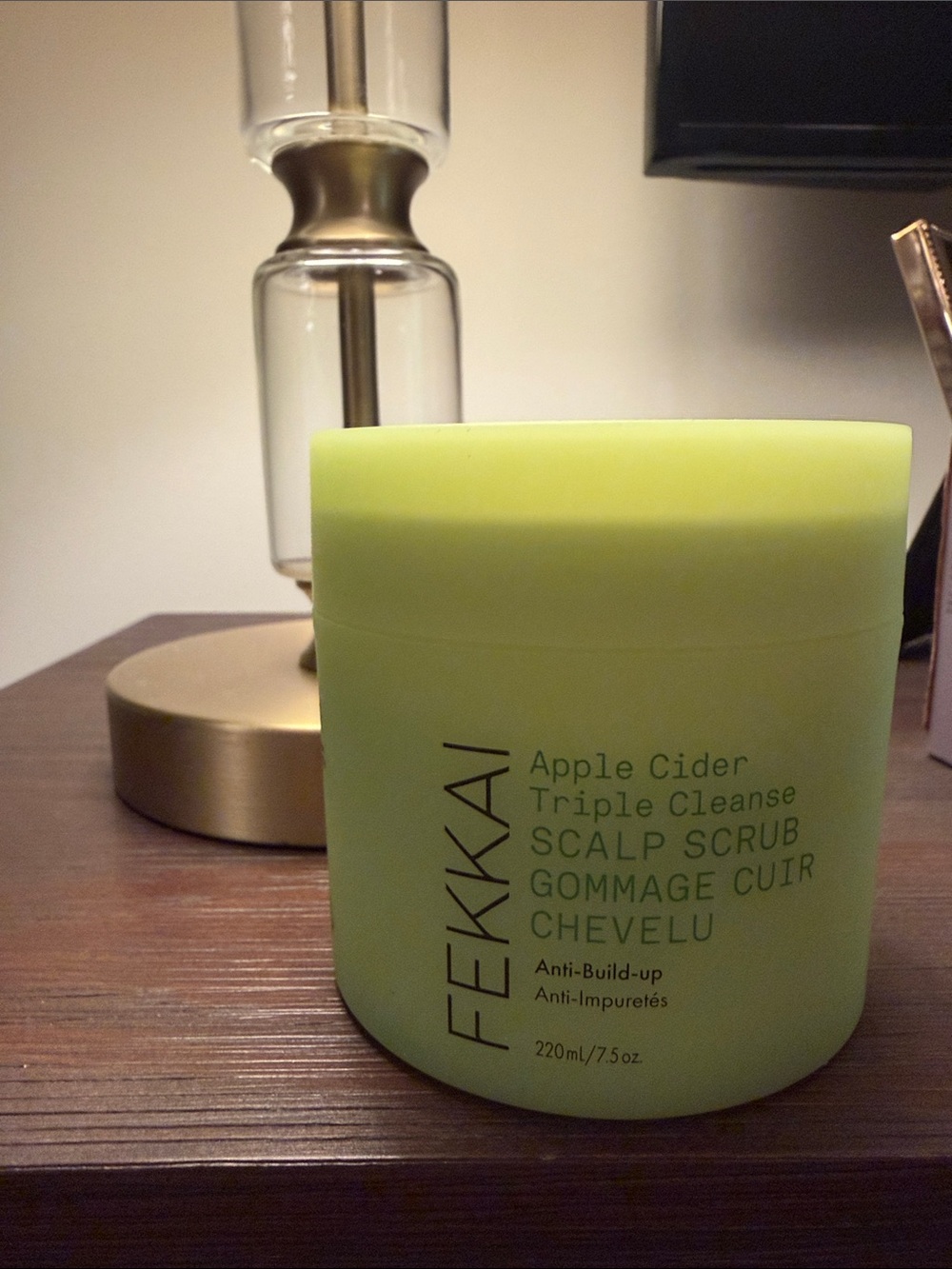 FEKKAI Apple Cider Scalp Scrub — Light Green